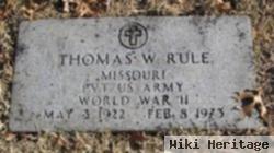 Thomas William Rule