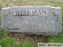 Martha A Lutz Wiseman