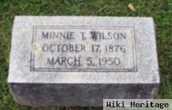 Minnie T Wilson