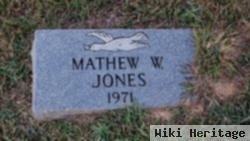 Mathew W Jones