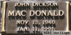 John Dickson Macdonald