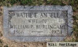 Waitie E. Angell Burlingame