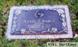 Mabel F Brock