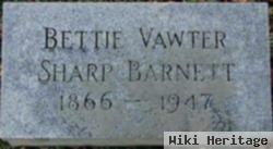 Bettie Vawter Sharp Barnett