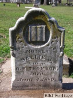 Sallie J. Thomson