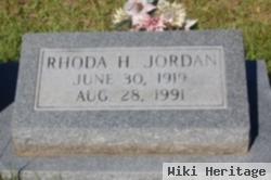 Rhoda H Jordan