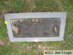 Adolphus Lamar Lankford, Sr