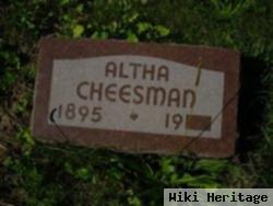 Altha L. "alpha" Hummer Cheesman