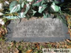 Rosemary Hendricks Gatti