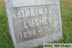 Kathryn M Ross Luther