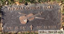 Thomas "chris" York