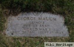 Pvt George Malick