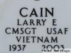 Cmsgt Larry Eugene Cain