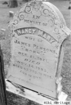 Nancy Mary Parsons Parsons