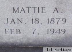 Mattie A. Crawford