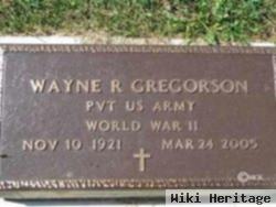 Pvt Wayne R. Gregorson