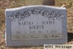 Martha J. Koerth Durbin