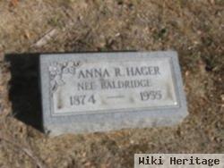 Anna Rebecca Baldridge Hager