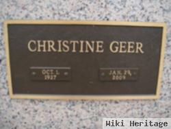 Christine Geer