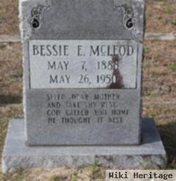 Bessie E Hogue Mcleod
