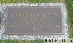 C. Douglas Mcalister