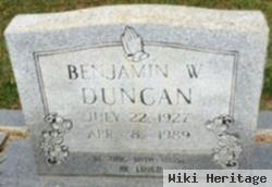 Benjamin William Duncan