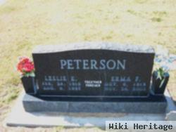 Leslie E. Peterson