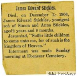 James Edward Stickles