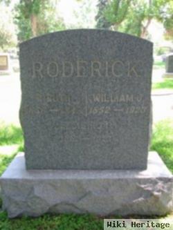 William J Roderick