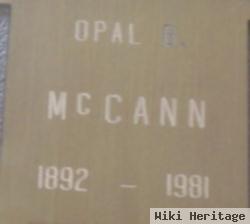 Opal B Mccann