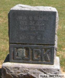 Julia C. Samuel Luck