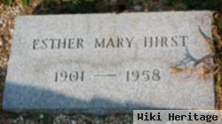 Esther Mary Hirst