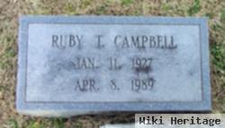 Ruby T Campbell