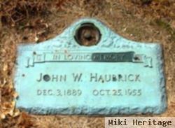 John W Haubrick