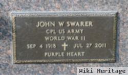 John W Swarer