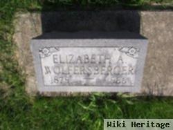 Elizabeth Anna "lizzie" Laquet Wolfersberger