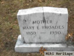 Mary E. Rhoades