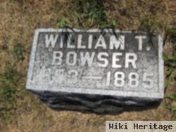 William T. Bowser