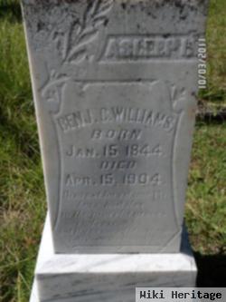 Benjamin Carter "j C" Williams, Sr