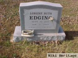 Lorene Ruth Edging