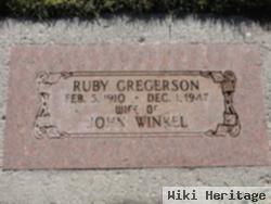 Ruby Gregerson Winkel