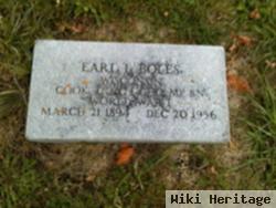 Pfc Earl L Boles