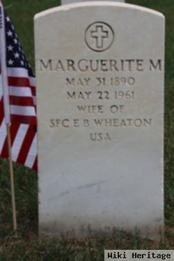 Marguerite M Wheaton