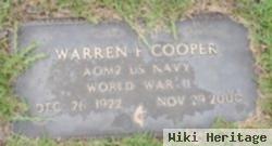 Warren F Cooper