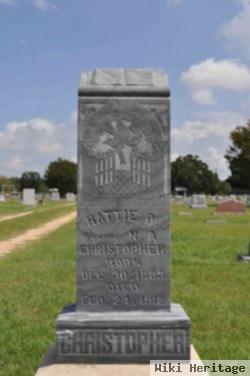 Hattie O. Taylor Christopher