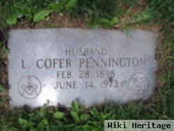 Lorain Cofer "l.c." Pennington