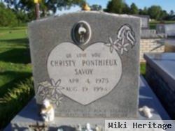 Christine Renee "christy" Ponthieux Savoy