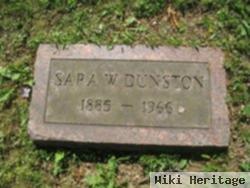 Sara W. Dunston