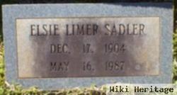 Elsie Limer Sadler