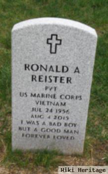 Ronald A Reister